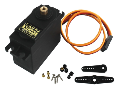 Servo Motor MG995 Tower Pro 180° 11kgf.cm de Posição com Engrenagens Metálicas  - OUTLET - Imagem 4