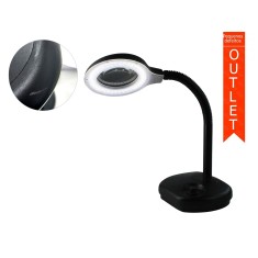 Lupa de bancada com controle de luminosidade LED929 (BIVOLT) - OUTLET