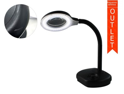 Lupa de bancada com controle de luminosidade LED - 929 (BIVOLT) - Imagem 1