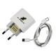 Carregador Turbo  5V, 9V, 12V (6A) 30W USB-C para Celular - Branco - Thumb 1