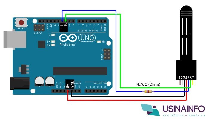 Conexão Sensor MHZ16 com Arduino - [1035521]