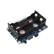 Fonte UPS HAT para Raspberry Pi com 2 Slots 18650 - Alimentação Ininterrupta Waveshare