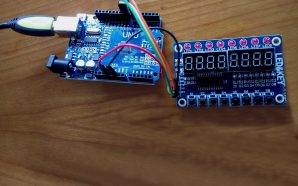 Projeto Módulo Display 7 Segmentos TM1638 com Sensor de Temperatura DS18B20