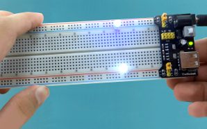 Fonte Ajustável para Protoboard 3.3V e 5V com USB e P4