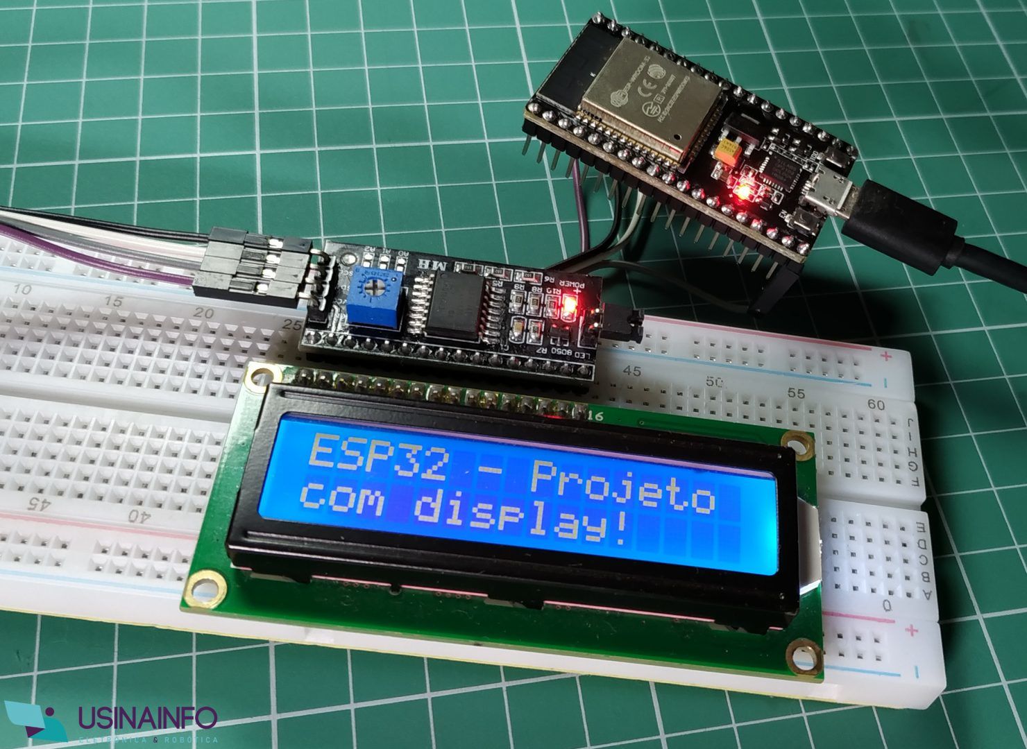 Interfacing 16x2 Lcd With Esp32 Using I2c 44 Off
