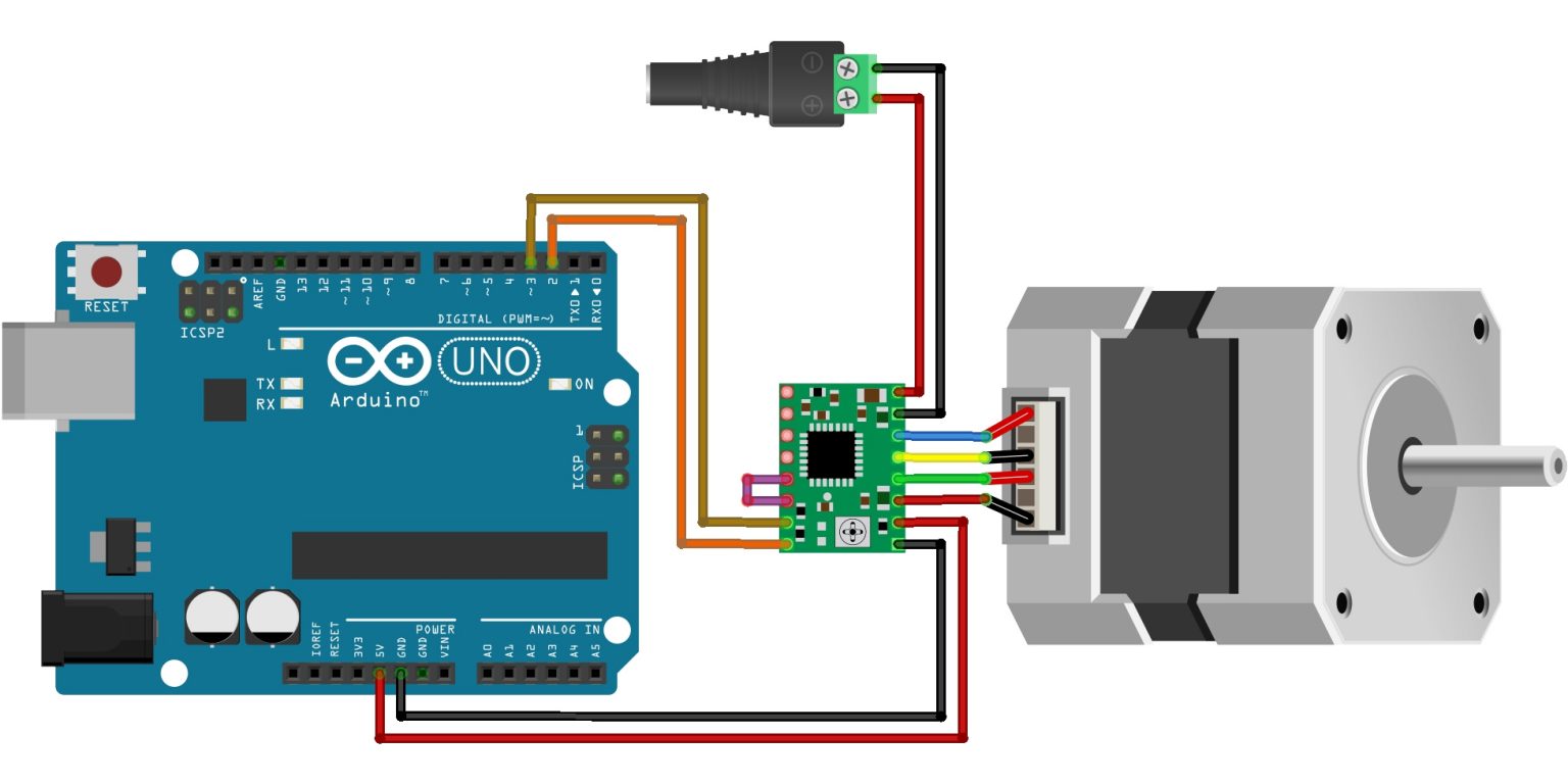 Motor De Passo Arduino Controlado Via Driver A Blog Usinainfo